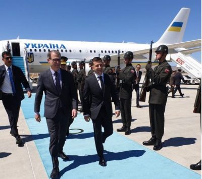 Зеленский, Турция