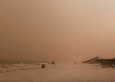 Новости Запорожья - Часть Запорожской области накрыла песчаная буря Новости Запорожья - Часть Запорожской области накрыла песчаная буря