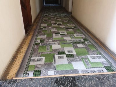 "Хорошо, что траву не покрасили": на Житомирщине к приезду Зеленского постелили новый зеленый ковер