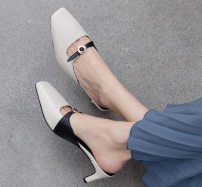 Женская обувь 2019-2020: в моду вернулся квадратный носок из 60-х и 90-х