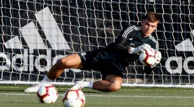 Вальядолид арендовал Лунина