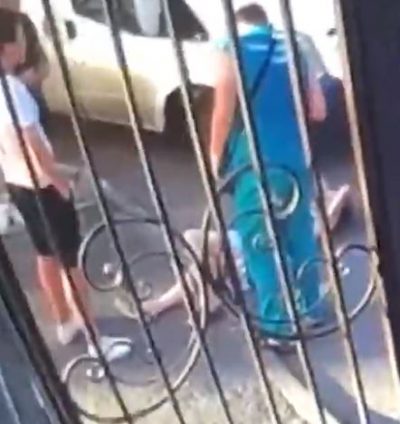 Момент конфликта / скриншот из видео