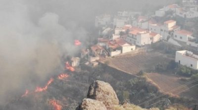 На Канарских островах пылают леса – жуткие видео