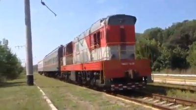 "Интерсити", который курсирует с Донецка в Еленовку / Скриншот