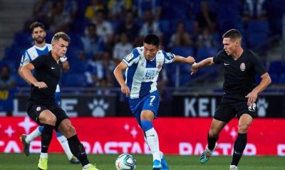 Заря провалилась в матче с Эспаньолом