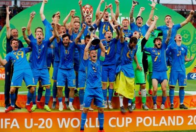 Стало известно, сколько денег украинским футболистам дали за победу на ЧМ U-20