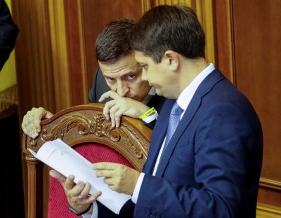 Зеленский, Разумков