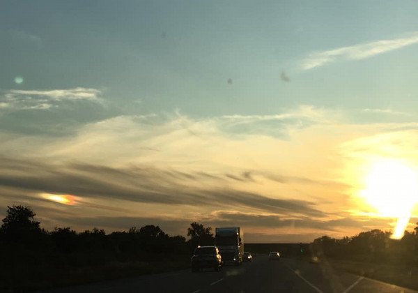 Два солнца заметили на Полтавщине