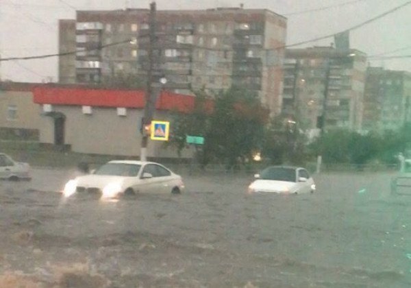 Потоп в России: целый город ушел под воду