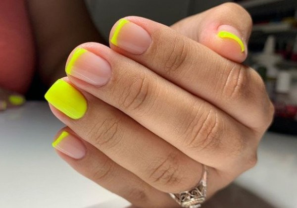 Модный французский маникюр осень-зима 2019-2020: тренды, 40 фото