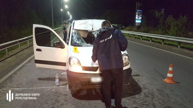 На Львовщине нацгвардеец сбил насмерть пешехода