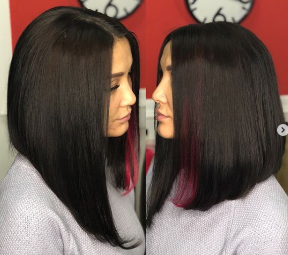 Сногсшибательное асимметричное каре 