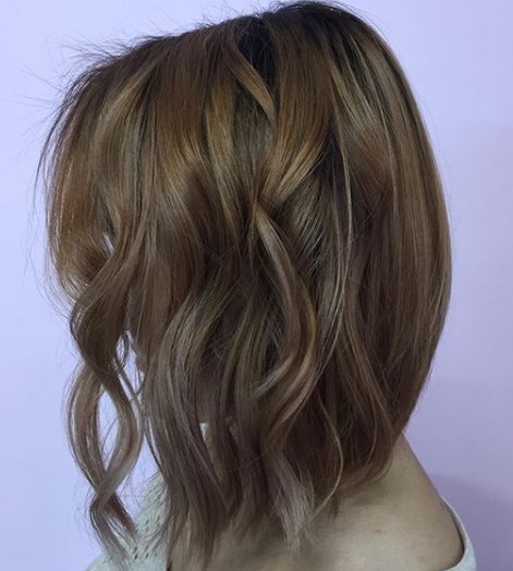 Сногсшибательное асимметричное каре 