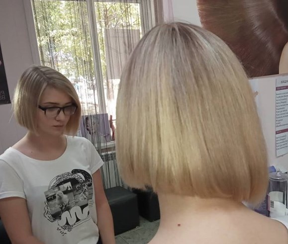 Сногсшибательное асимметричное каре 