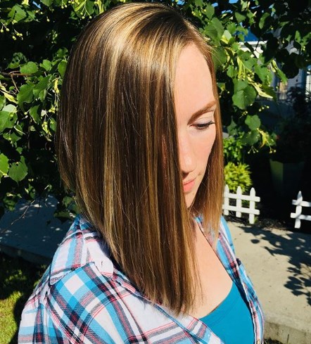 Сногсшибательное асимметричное каре 