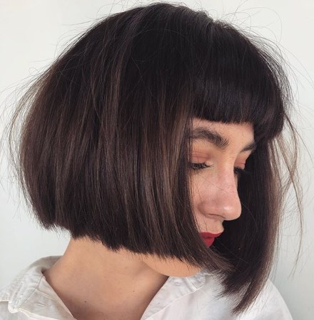 Сногсшибательное асимметричное каре 