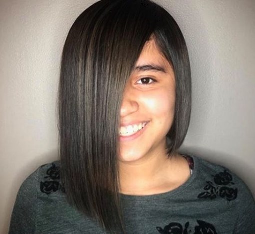 Сногсшибательное асимметричное каре 