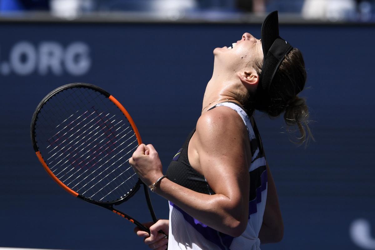 Элина Свитолина в четвертьфинале US Open победила британку Йоханну Конту