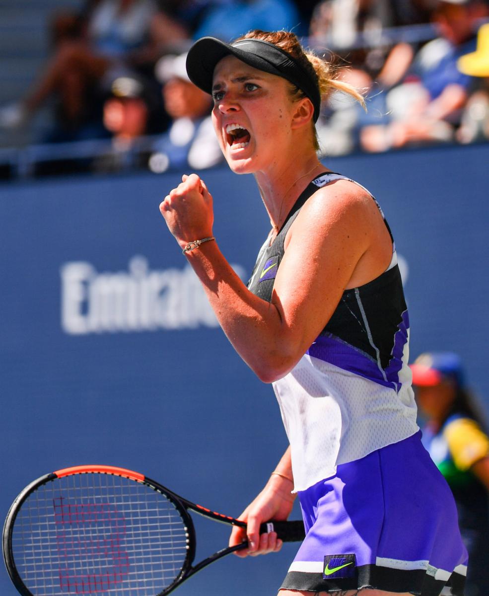 Элина Свитолина в четвертьфинале US Open победила британку Йоханну Конту