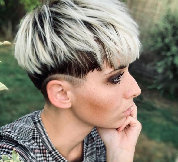 Гарсон - чудная стрижка "под мальчика" 