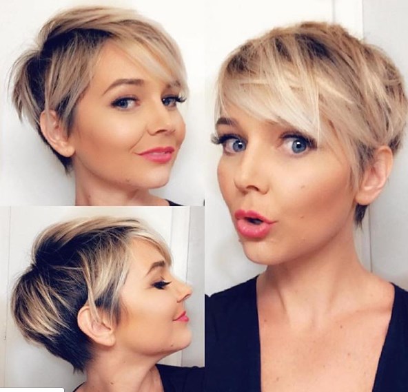 Гарсон - чудная стрижка "под мальчика" 