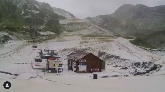 снег Сочи снег Сочи