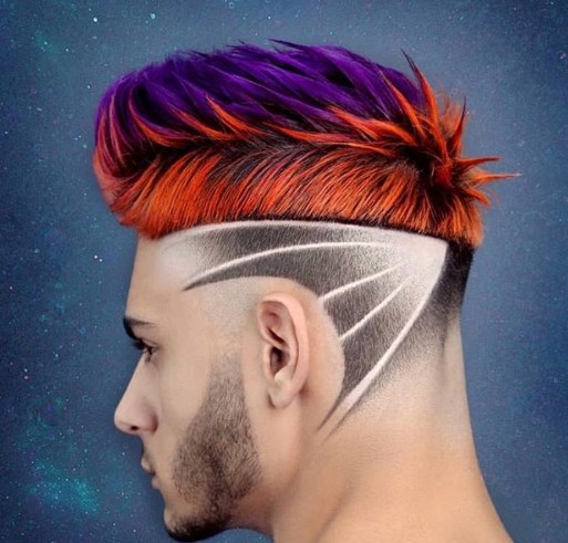 Фейд – модная мужская стрижка "без правил"