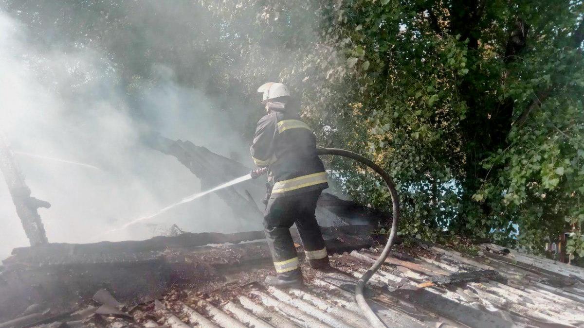 В Киеве сегодня был масштабный пожар