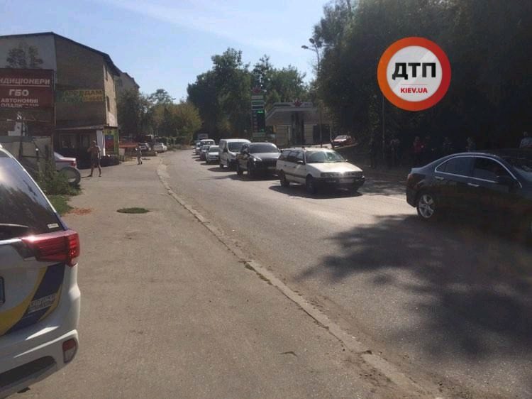 В Киеве сегодня был масштабный пожар