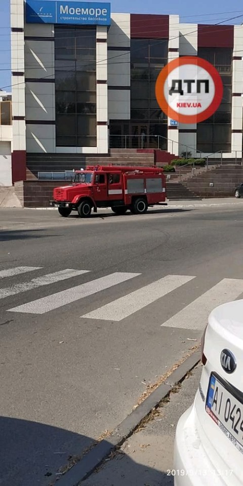 В Киеве сегодня был масштабный пожар