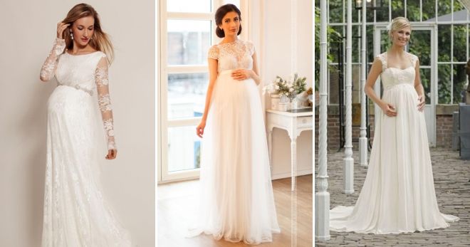Свадебные платья для беременных 2019 2020 года