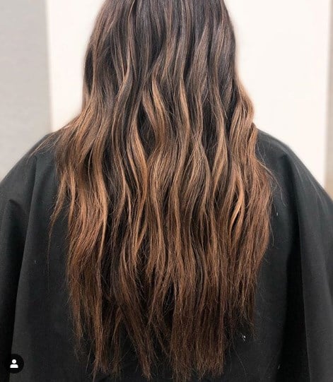 Стрижка лесенка на длинные волосы 2019-2020
