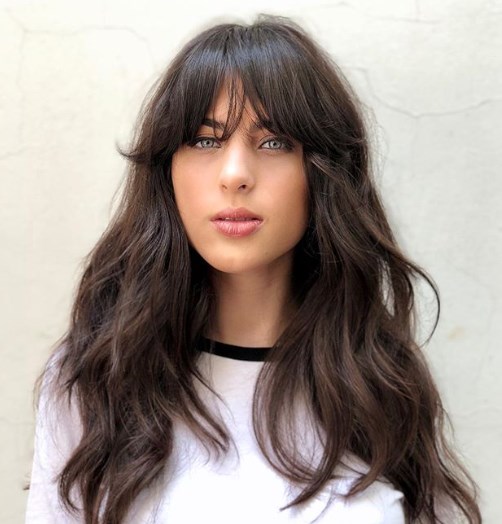 Стрижка лесенка на длинные волосы 2019-2020