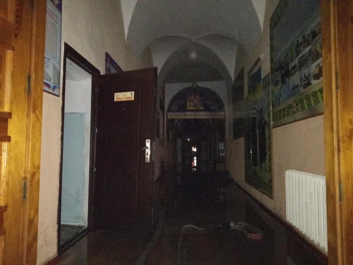 Пожар в Луцком гарнизонном военном госпитале