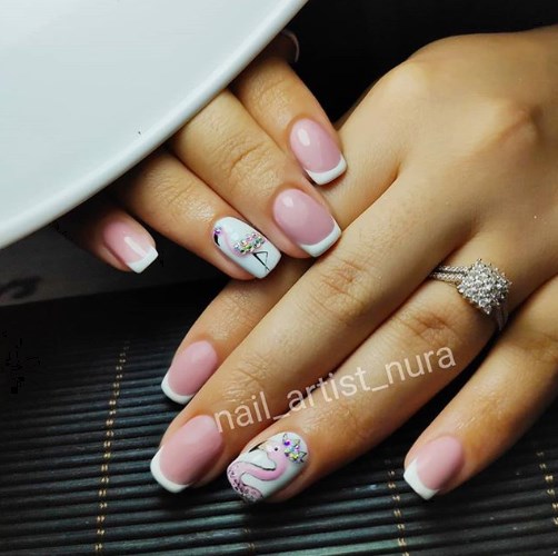 Модный французский маникюр 2019-2020