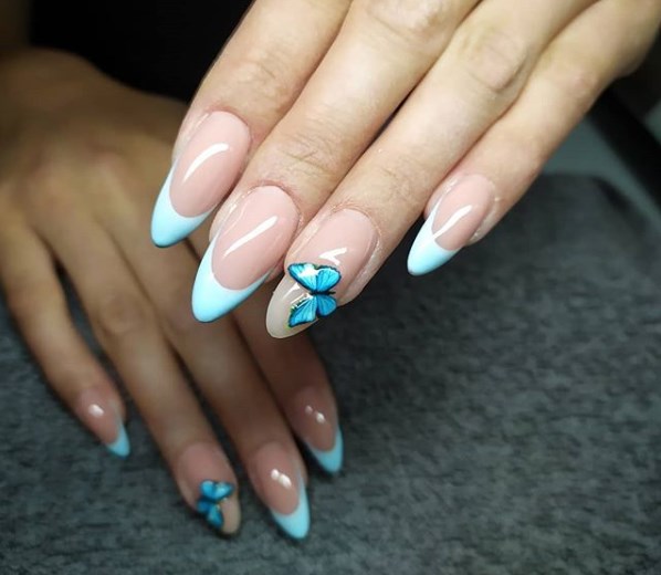 Модный французский маникюр 2019-2020