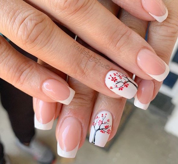 Модный французский маникюр 2019-2020