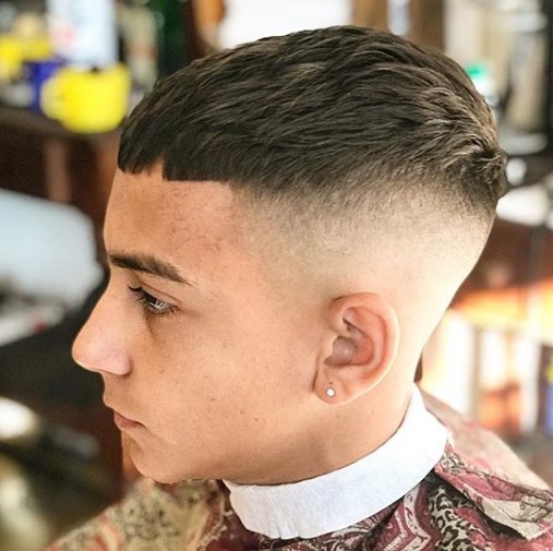 Мужская стрижка цезарь 2019