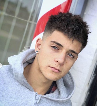 Мужская стрижка цезарь 2019