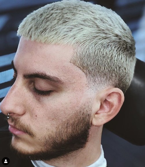 Мужская стрижка цезарь 2019