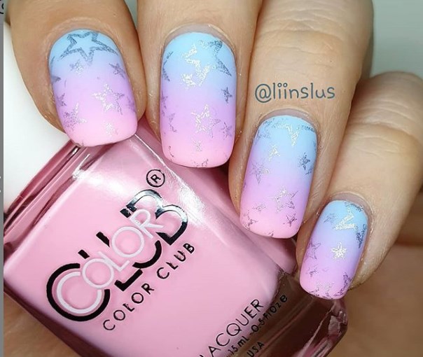 Маникюр градиент осень 2019