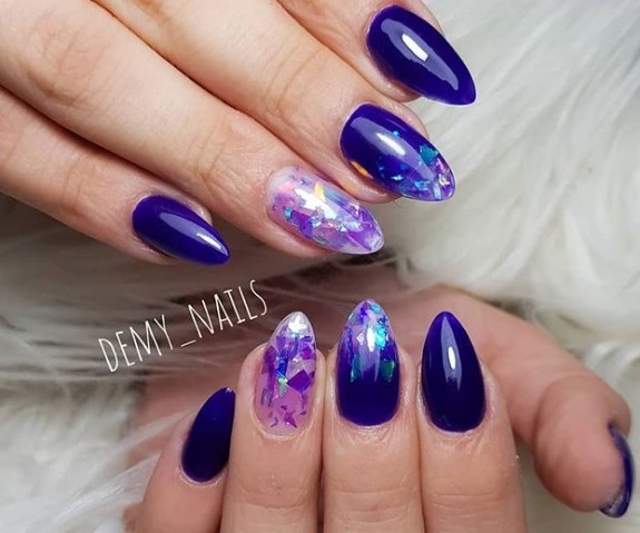 Маникюр градиент осень 2019