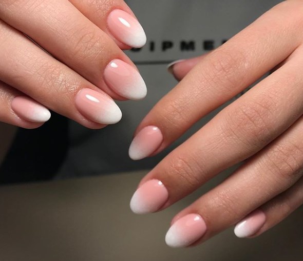 Маникюр градиент осень 2019