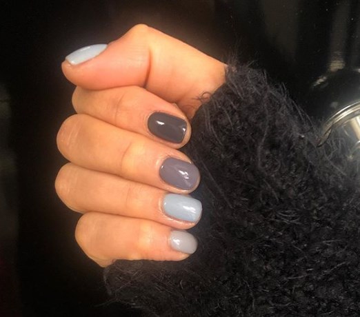 Маникюр градиент осень 2019