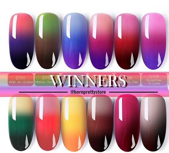 Маникюр градиент осень 2019