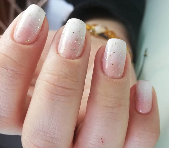 Маникюр градиент осень 2019