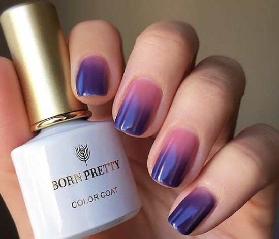 Маникюр градиент осень 2019