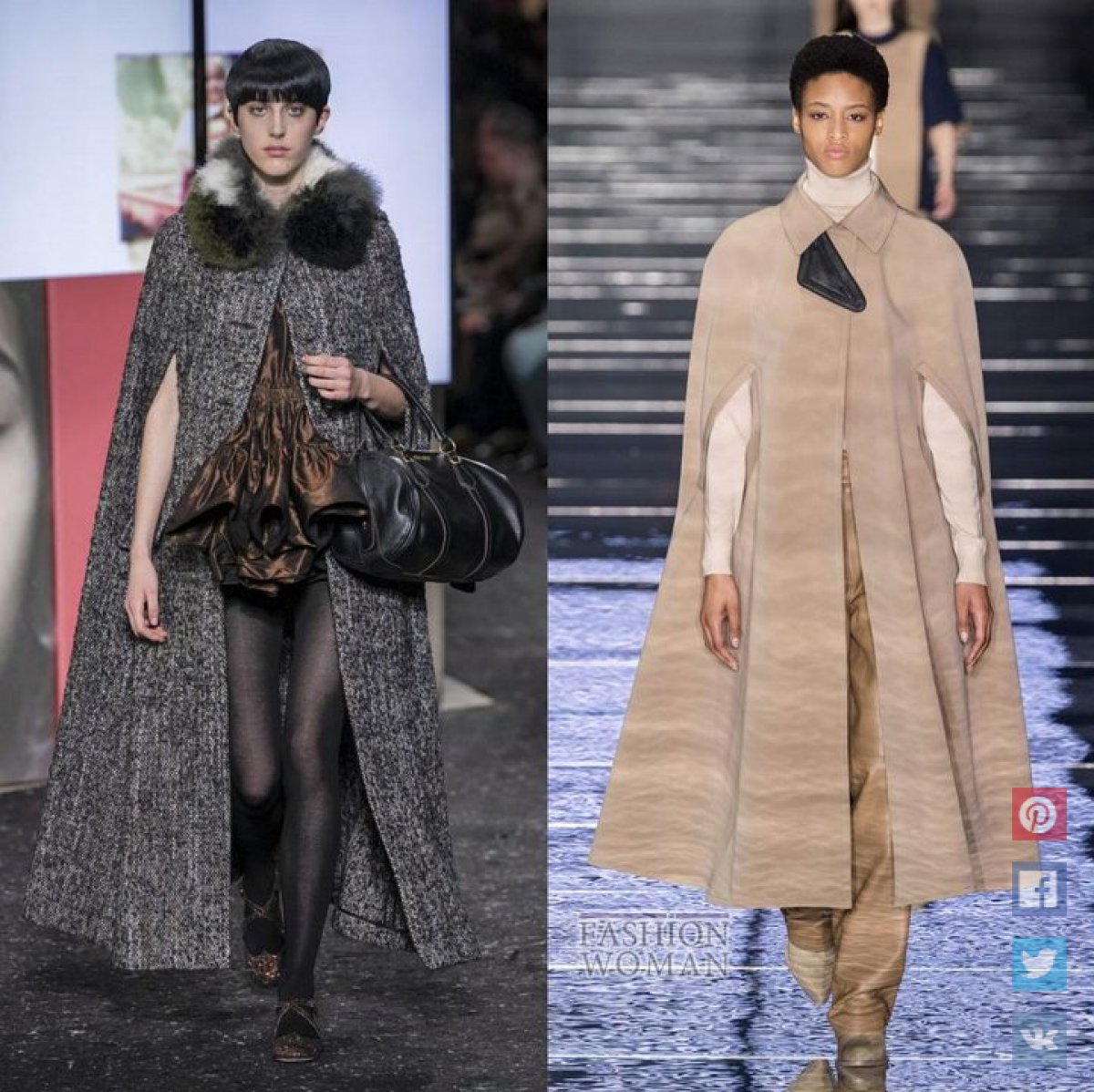 Модные тренды пальто осень зима 2021