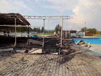 Лагерь Сокол сгорел / скриншот Лагерь Сокол сгорел / скриншот