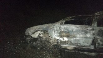В Марьинке легковушка попала в ДТП и загорелась, две жертвы